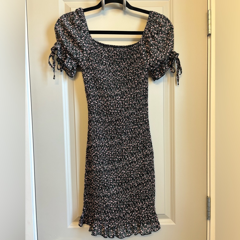 Rouched Off The Shoulder Dress